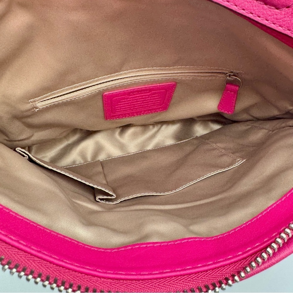 Coach Ashley Signature Op Art Shoulder Bag | Good Used Condition - Picture 11 of 12